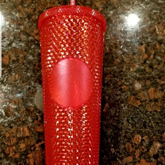 Starbucks Holiday Studded Tumbler Neon Pink - Picture 1 of 1
